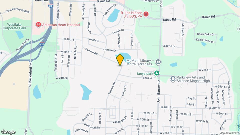 2200 Romine Rd Map and Location Details