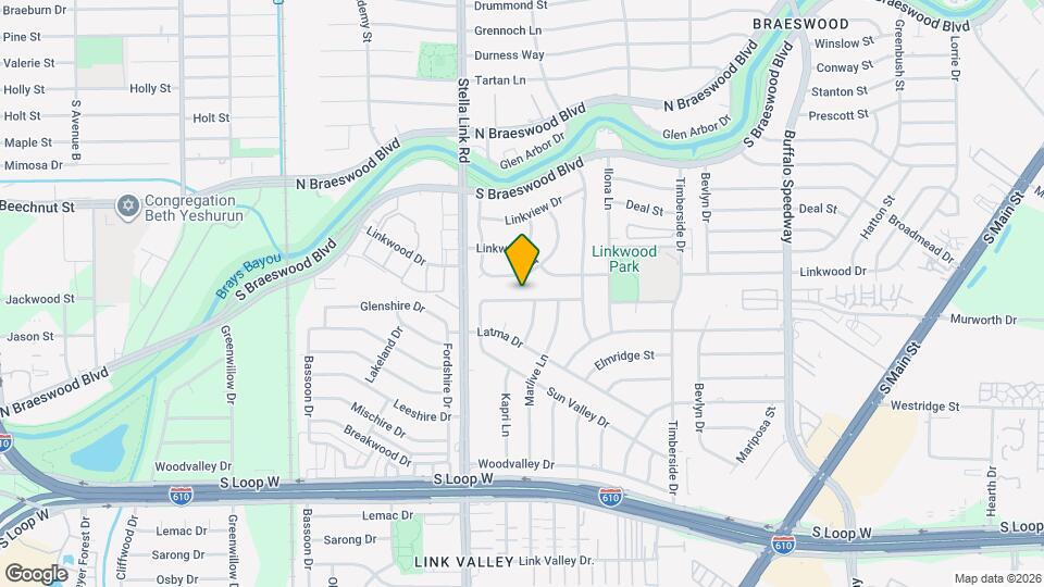 3806 Murworth Dr Map and Location Details