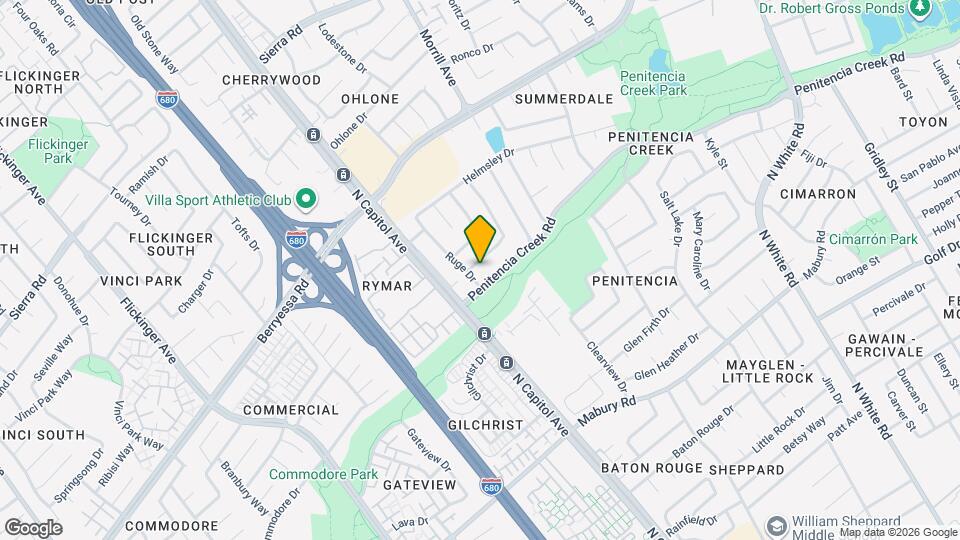 1016 Wilsham Dr Map and Location Details