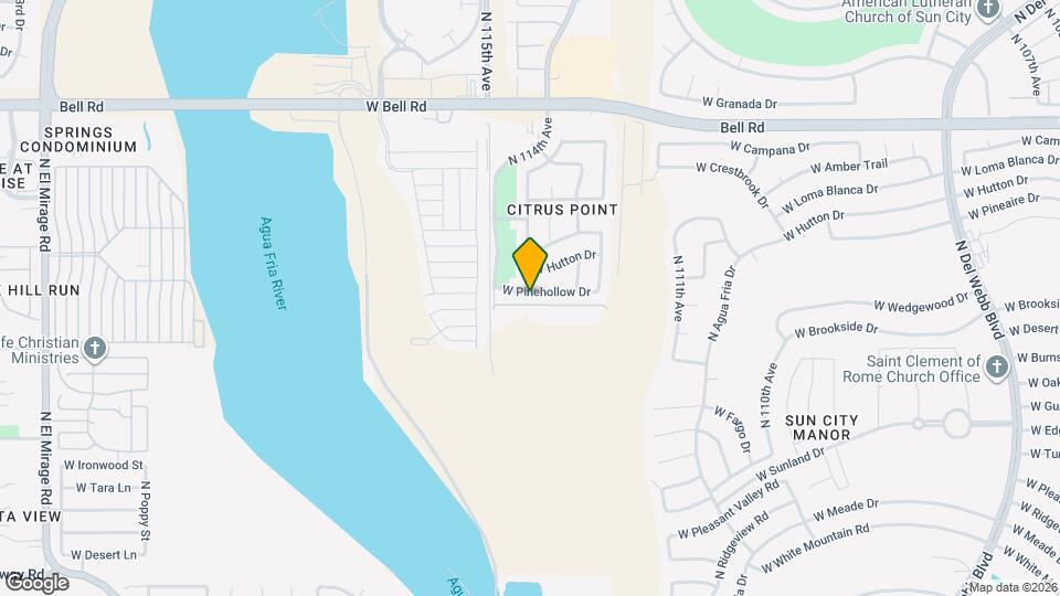 11425 W Pinehollow Dr Map and Location Details