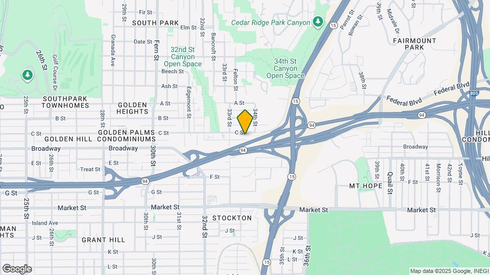 3363 C St, Unit 3363 C Street Map and Location Details