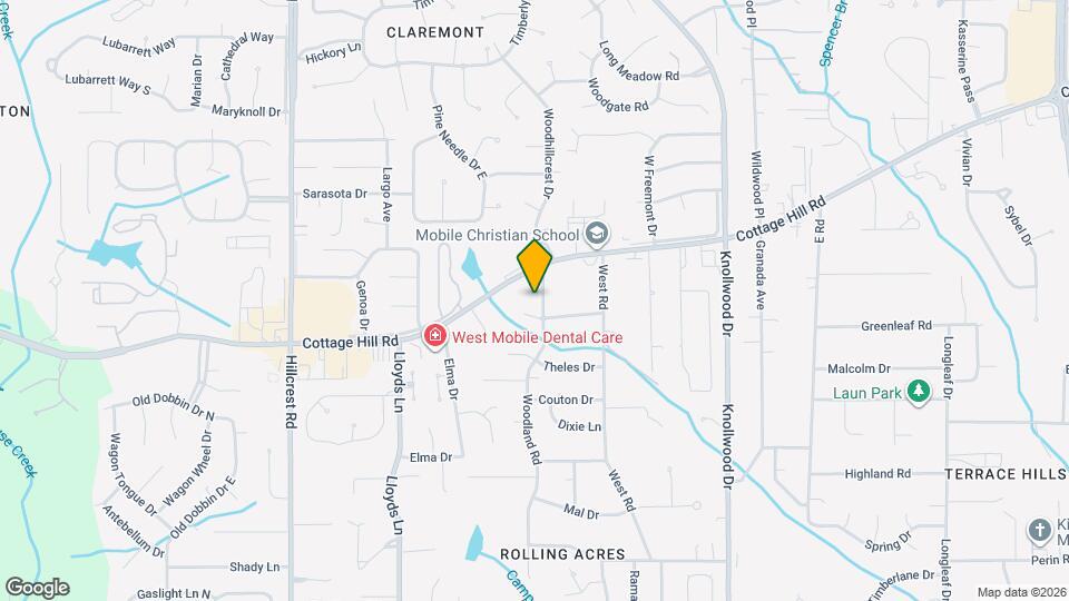 2316 Woodland Rd Map and Location Details