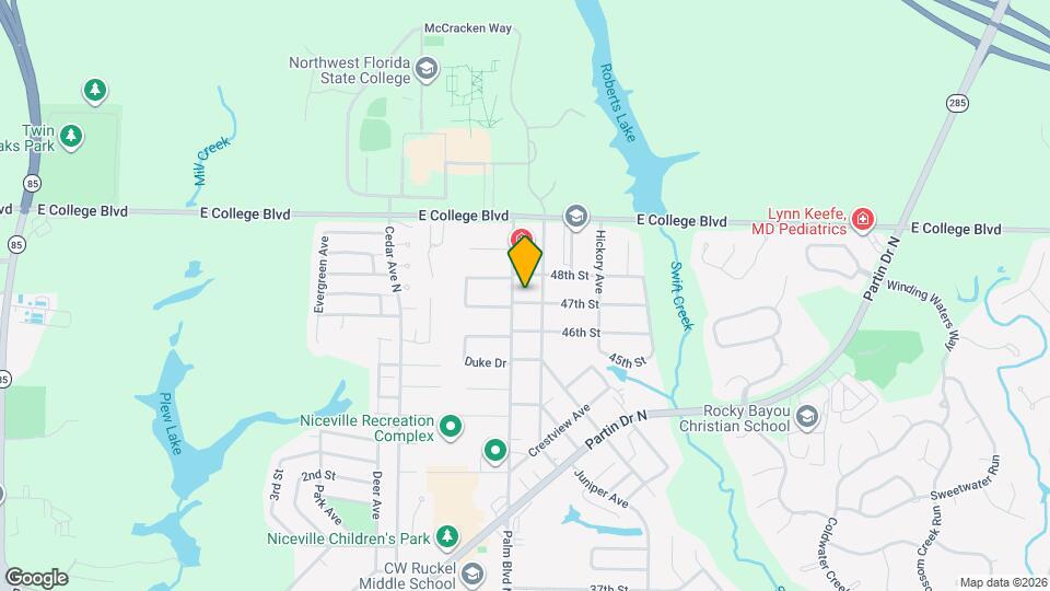 907 47th St Map and Location Details