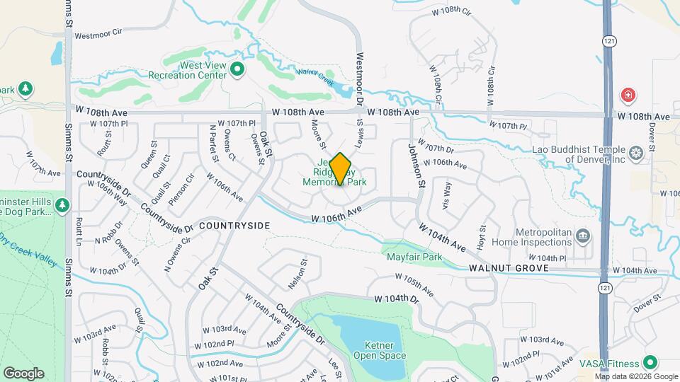 10745 Miller Ct Map and Location Details