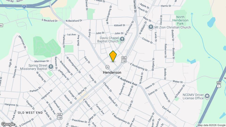 129 Hamilton St Map and Location Details