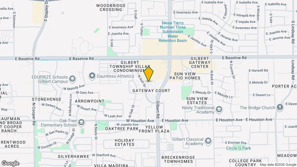 48 W Melody Ave Map and Location Details