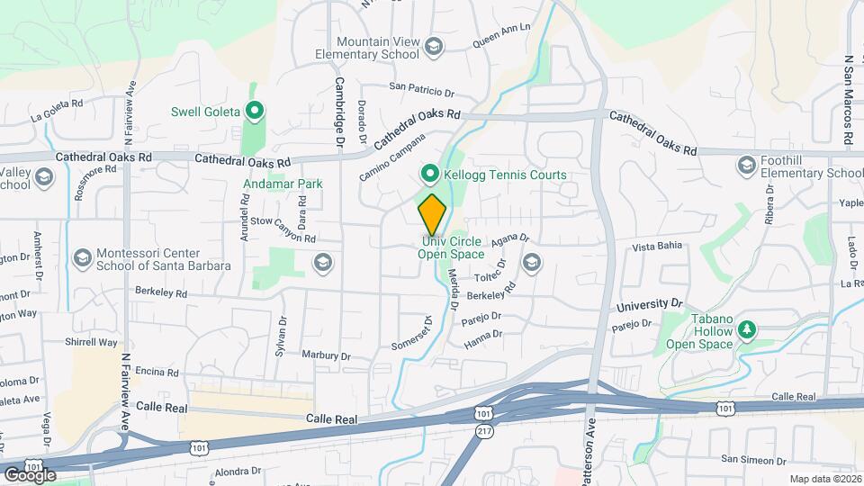 5509 Huntington Dr Map and Location Details