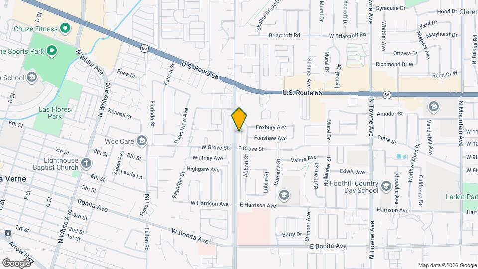 3114 N Garey Ave Map and Location Details