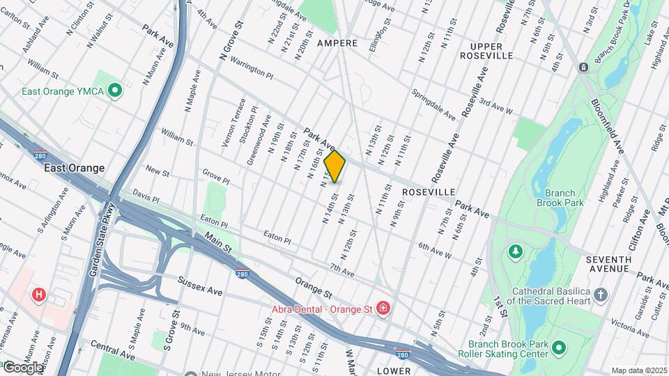 135 N 14th St Map and Location Details