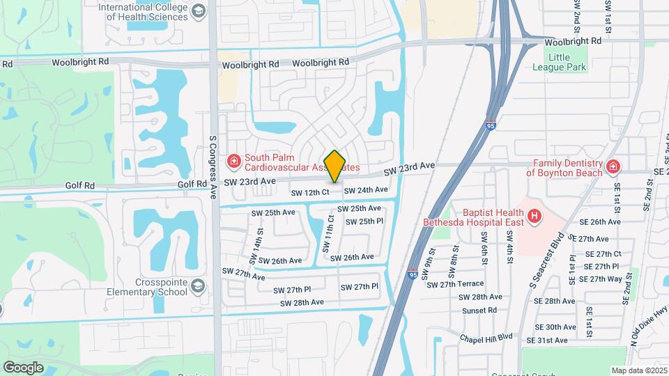 1107 SW 24th Ave Map and Location Details