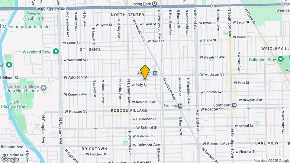 3548 N Wolcott Ave Map and Location Details