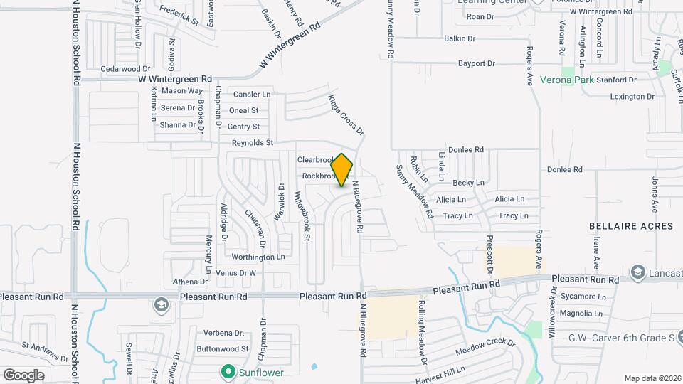 1547 Oakbrook St Map and Location Details