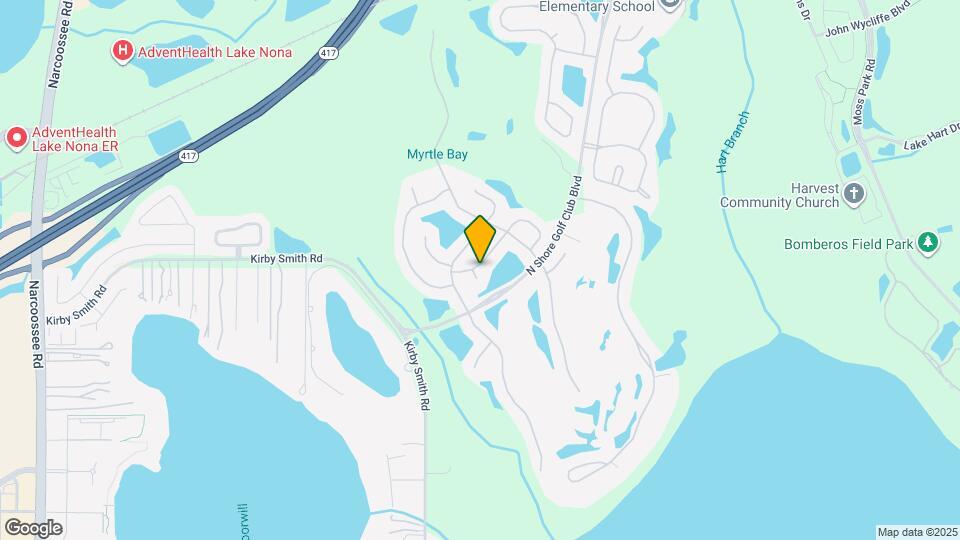 10007 Scottish Pines Ct Map and Location Details