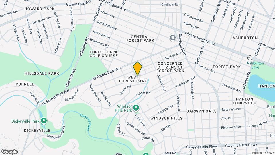 Windsor Arms Apartments Map and Location Details
