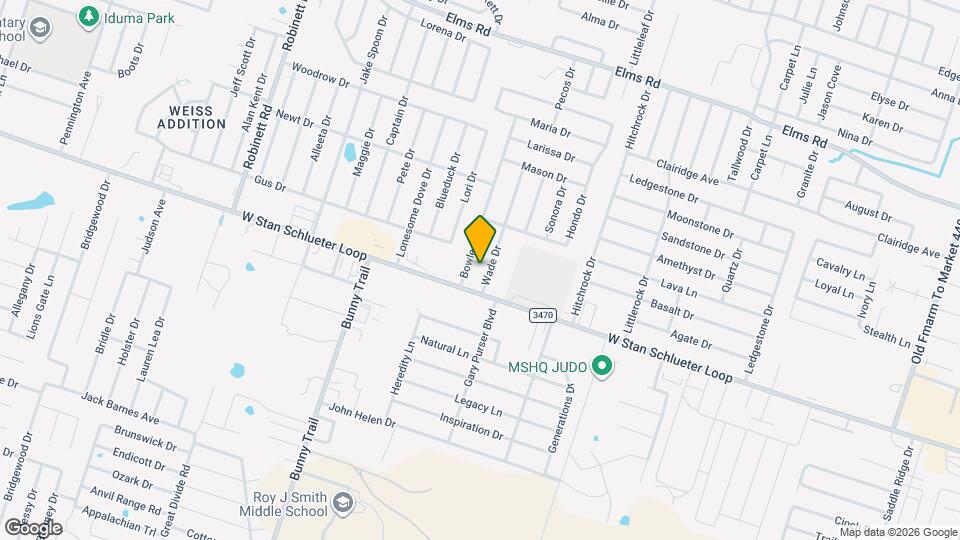 4609 Wade Dr Map and Location Details