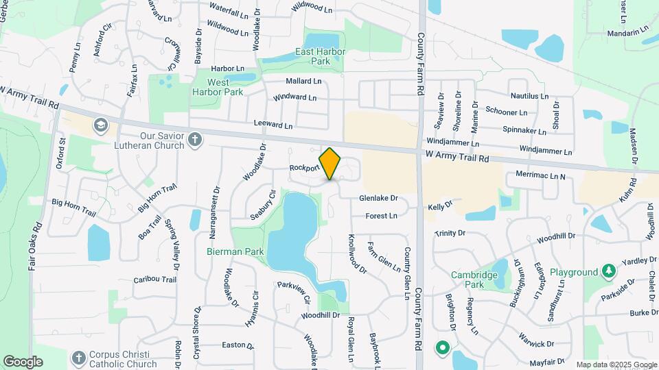 1042 Ridgefield Cir Map and Location Details