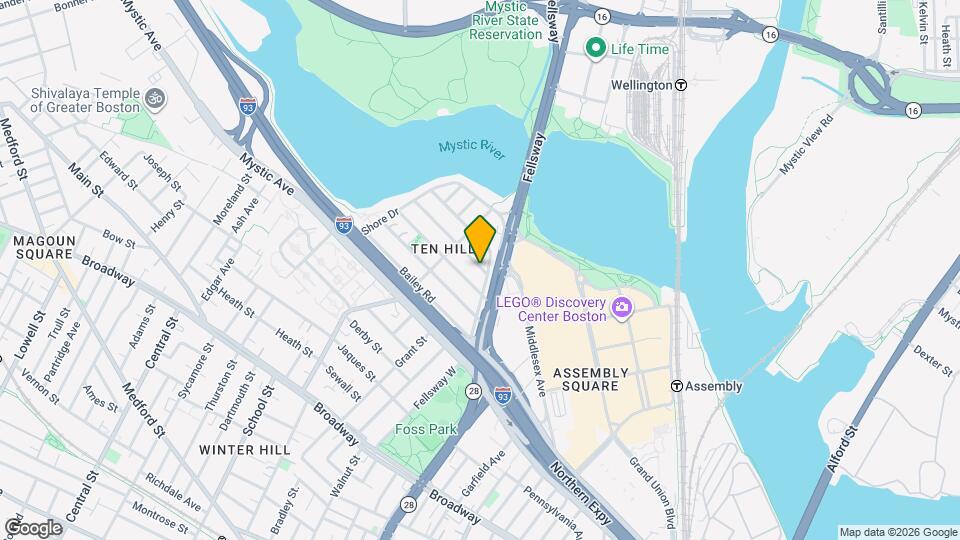 8 Putnam Rd Map and Location Details