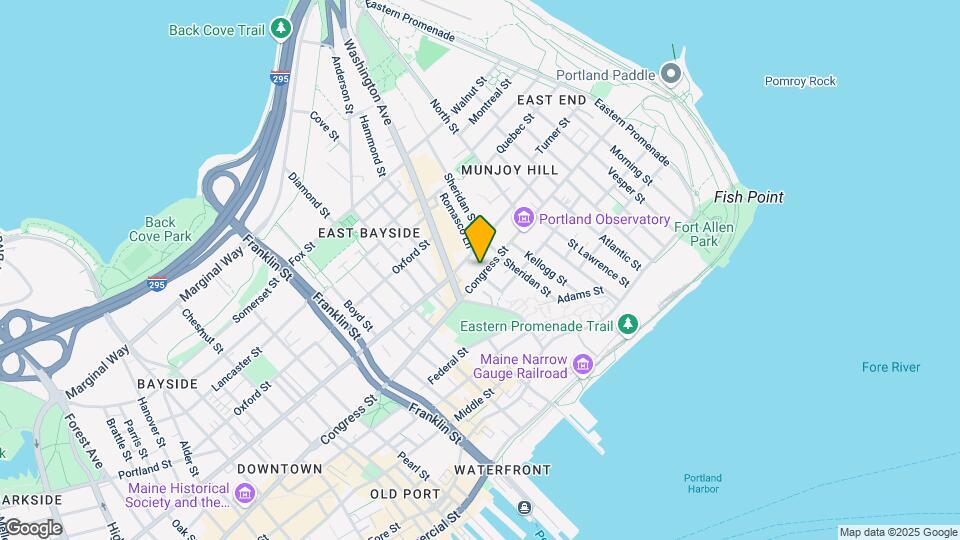 193 Congress St Mapa y Detalles de la Ubicación