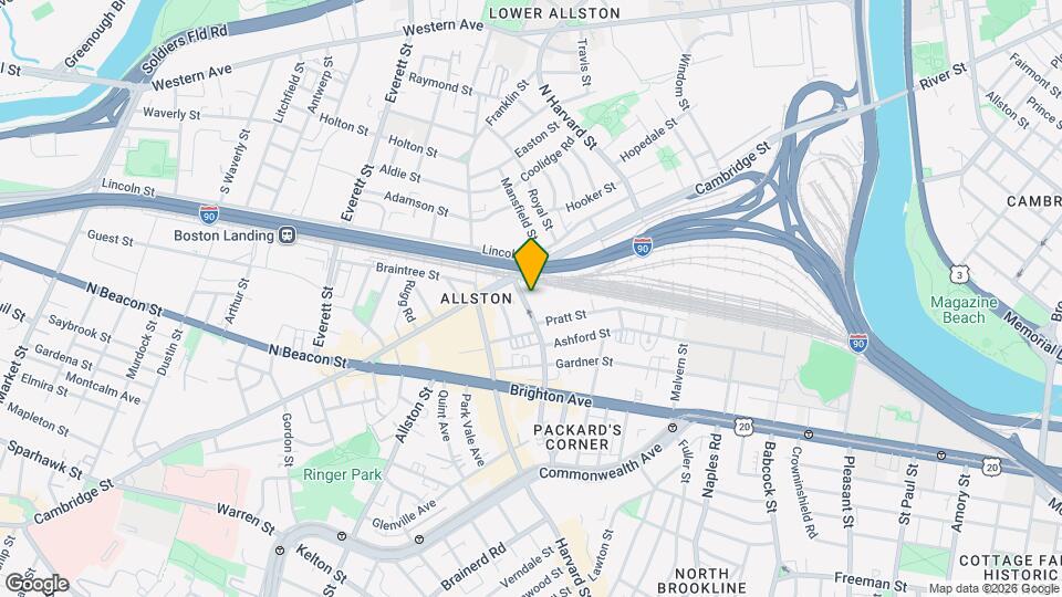Allston Green Map and Location Details