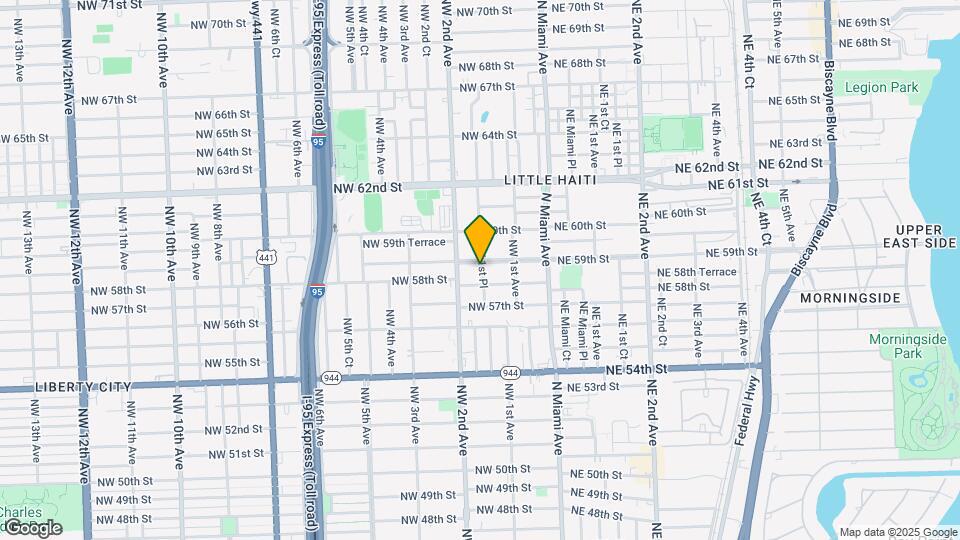 170 NW 59th St Map and Location Details