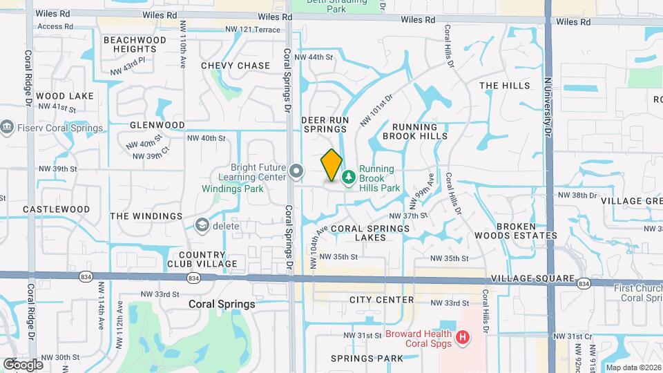 10315 NW 39th Mnr Map and Location Details