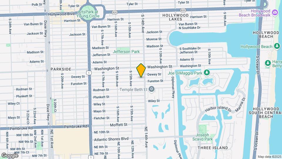 1413 Funston St Map and Location Details