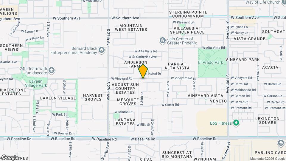 2430 W Darrel Rd Mapa y Detalles de la Ubicación