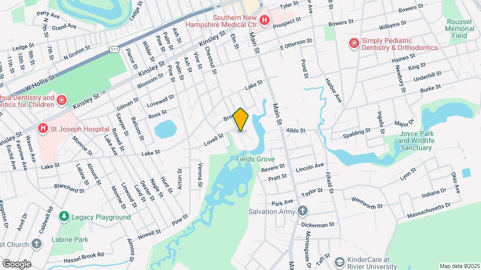 177 Chestnut St Map and Location Details