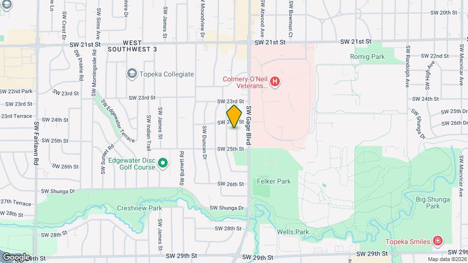 2413 SW Madeline Ln Map and Location Details