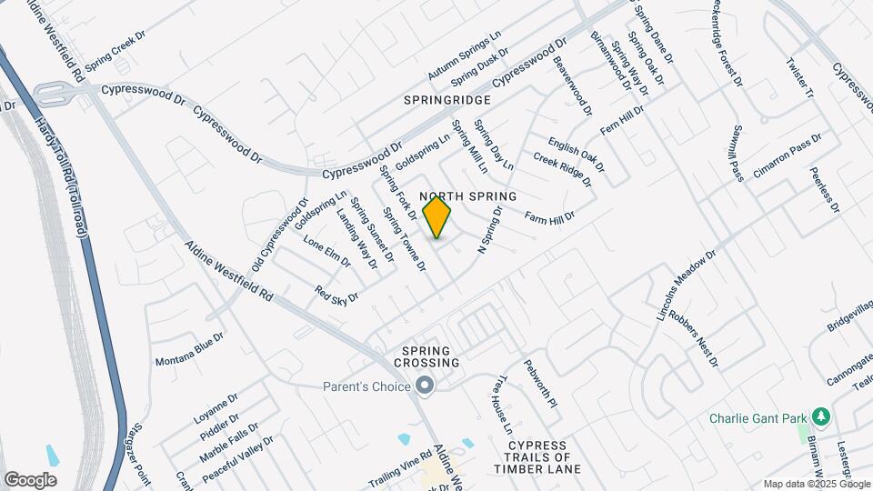 2303 Whitelake Dr Map and Location Details