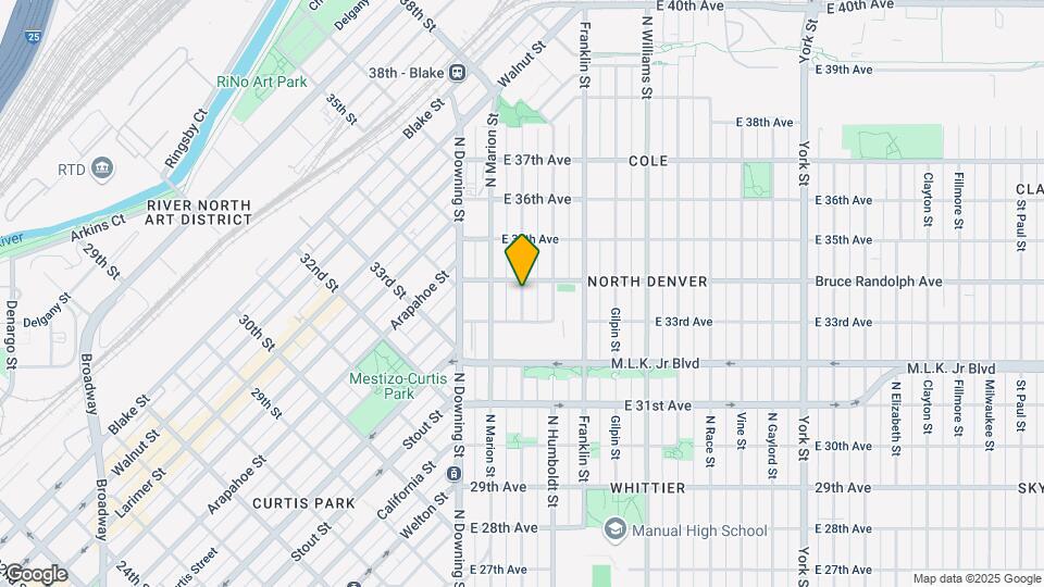 3340 Lafayette St Map and Location Details
