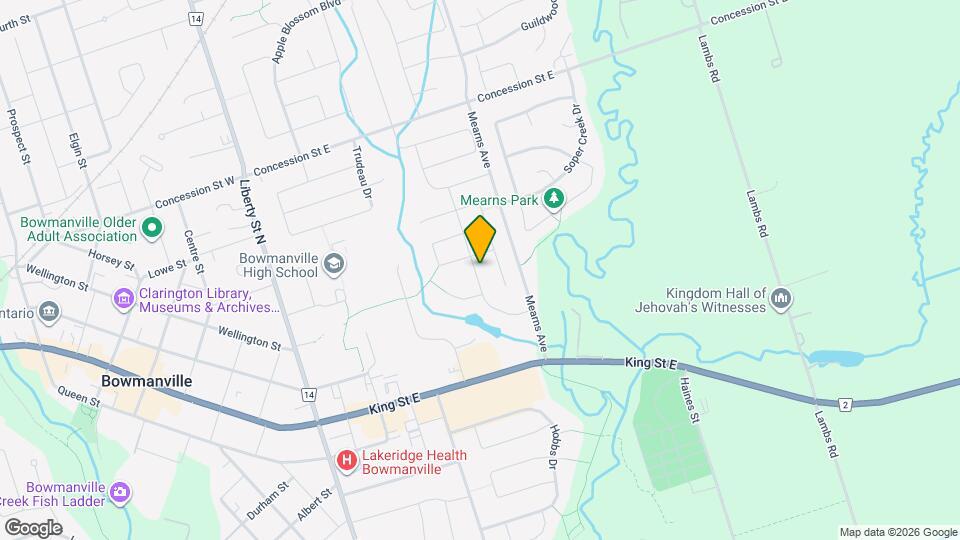 38 Orchard Park Dr Map and Location Details