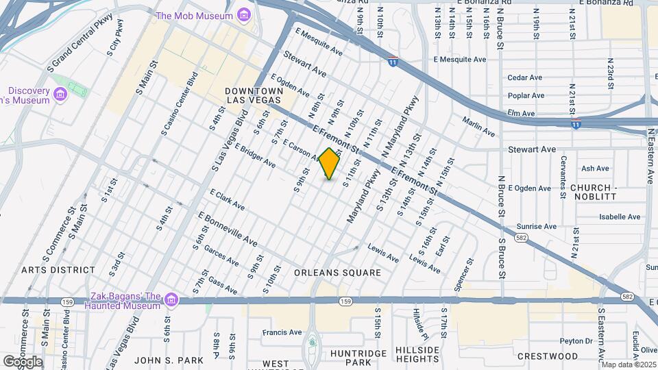 221 S 10th St Map and Location Details