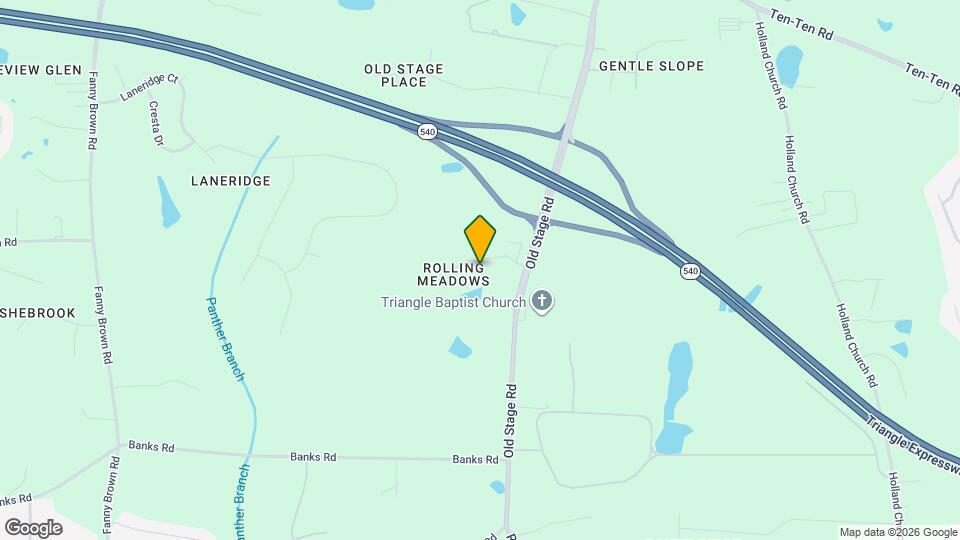 2513 Rolling Meadows Dr Map and Location Details