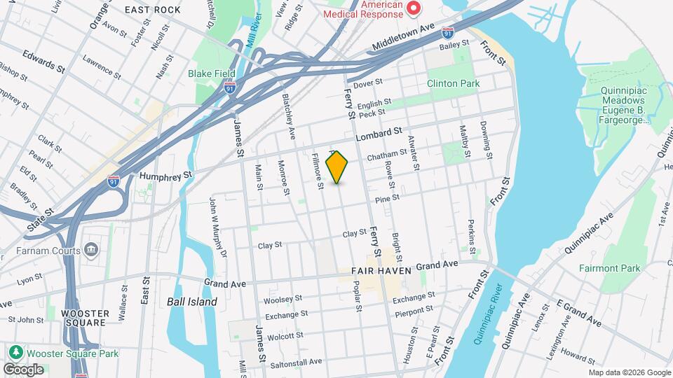 402-404 Poplar St Map and Location Details