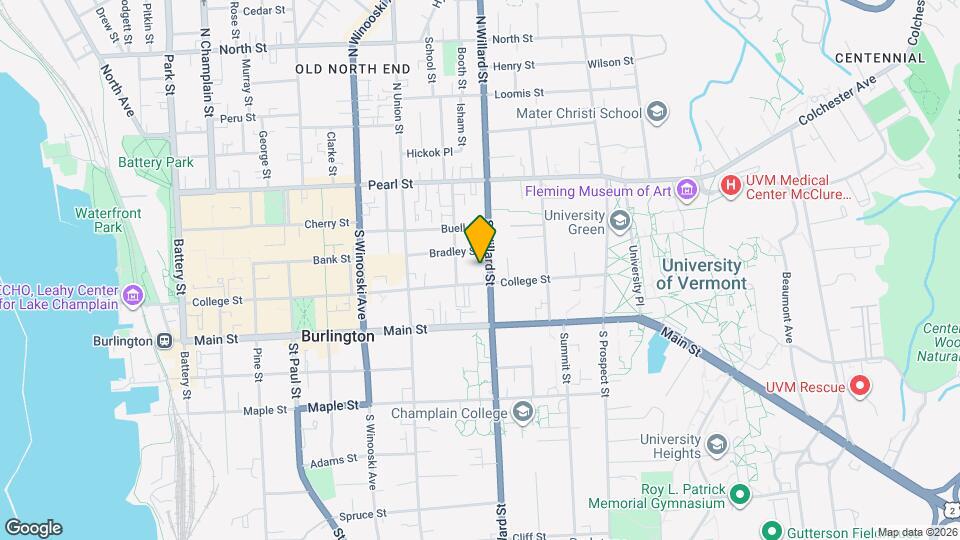 348 College St Mapa y Detalles de la Ubicación