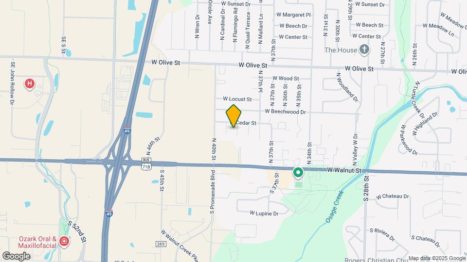 408 N 39th St Map and Location Details