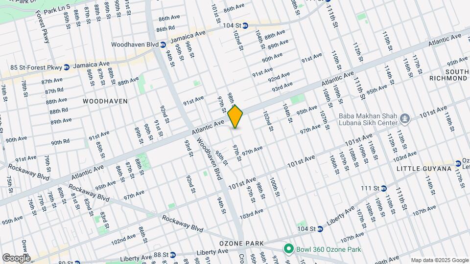 9431 97th St, Unit Second floor Map and Location Details