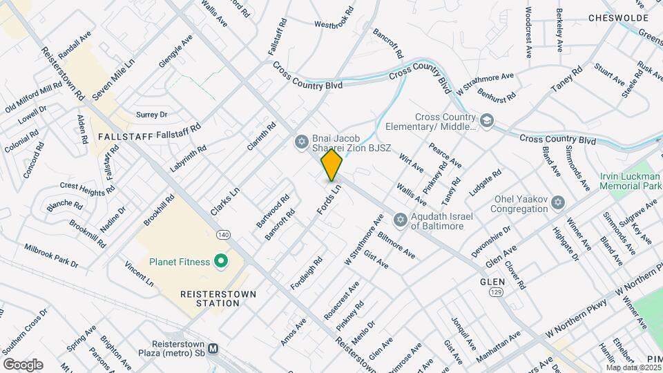 3600 Fords Ln Mapa y Detalles de la Ubicación