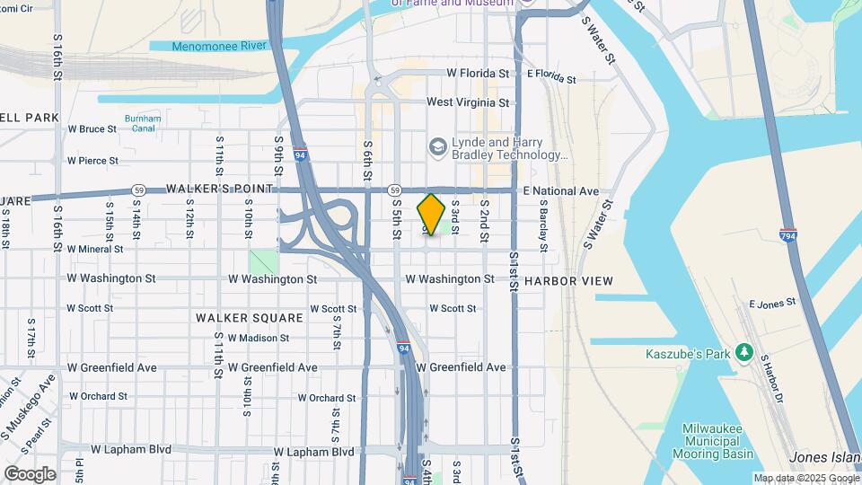 932 S 4th St, Unit Upper Map and Location Details