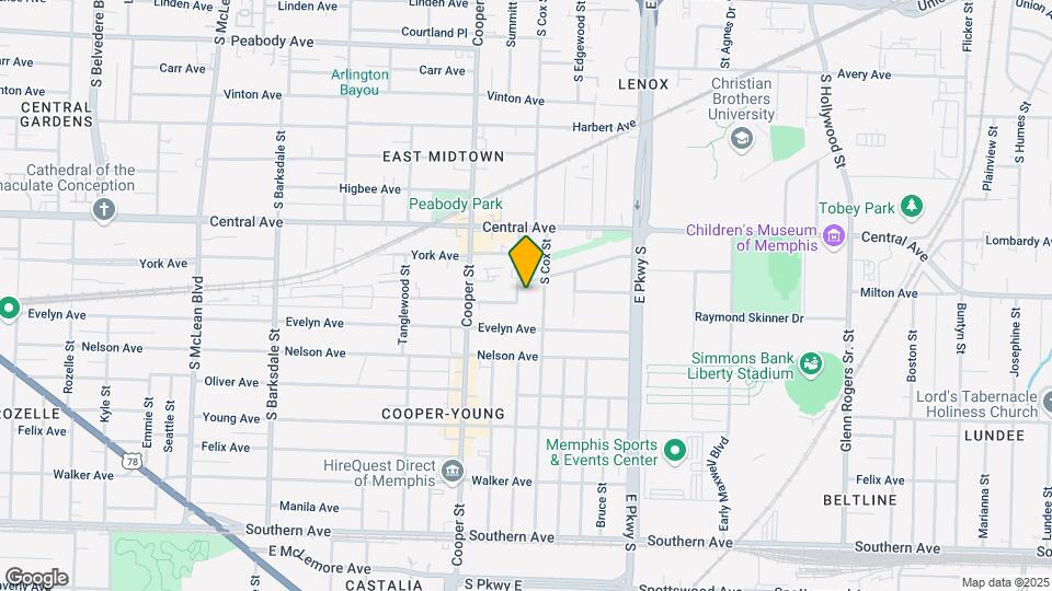 802 Meda St Map and Location Details