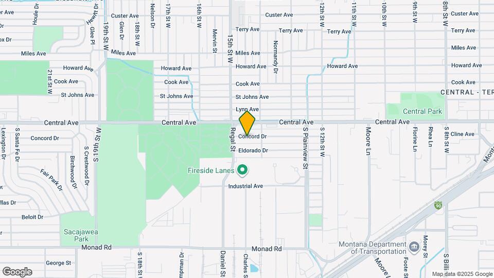 1420 Concord Dr Map and Location Details