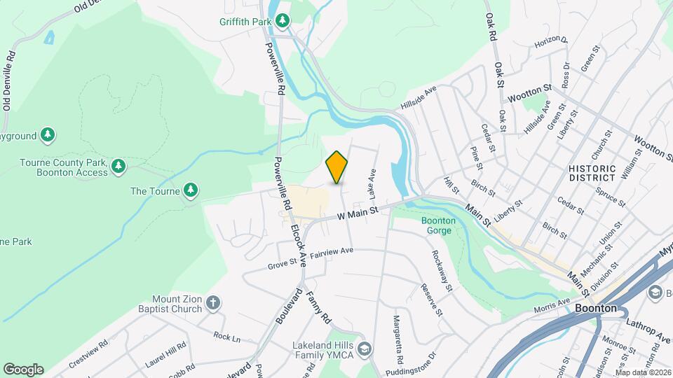 134 Chestnut St Map and Location Details