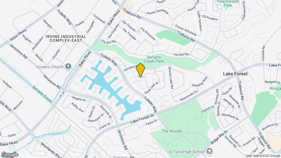 21804 Lake Vista Dr Map and Location Details