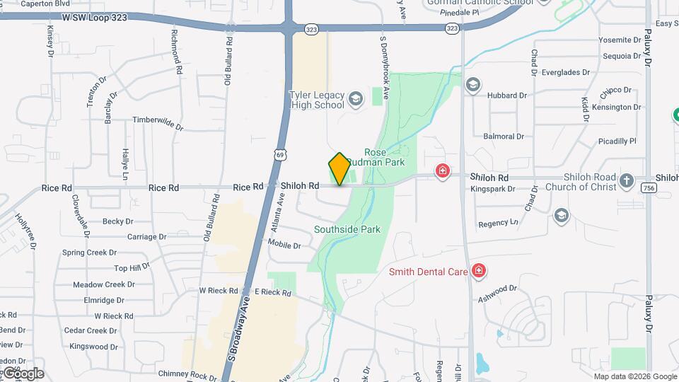 407 Shiloh Rd Map and Location Details