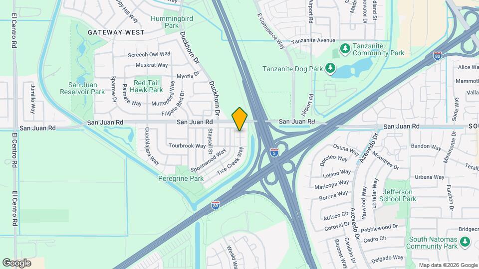 3731 Tice Creek Way Map and Location Details