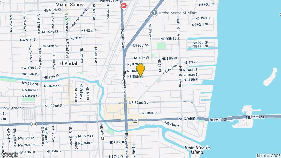 700 NE 85th St Map and Location Details