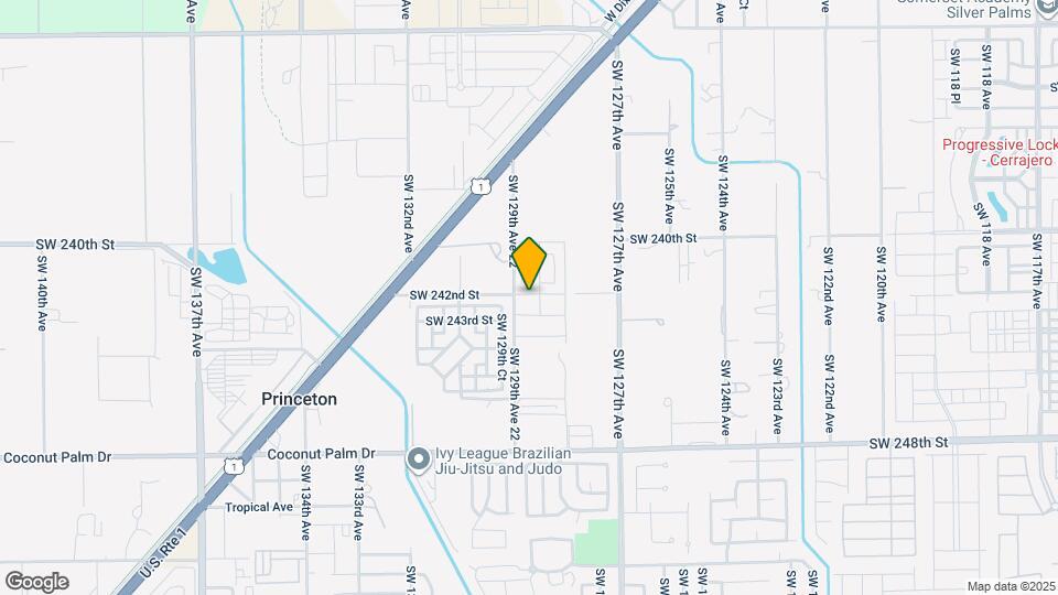 12856 SW 242nd St Map and Location Details