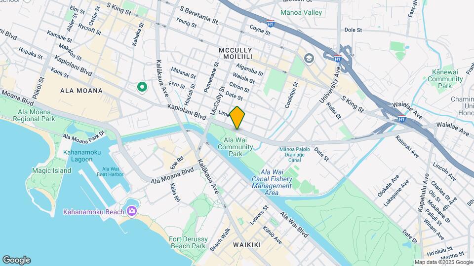 2203 Kapiolani Blvd Map and Location Details