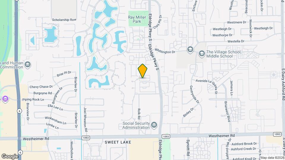 13423 Preston Cliff Ct Map and Location Details
